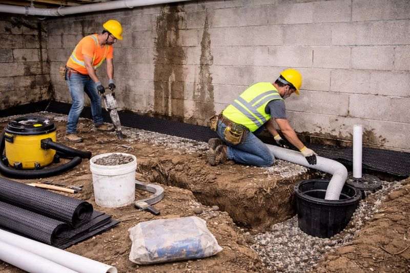Basement Waterproofing in Greenville, SC