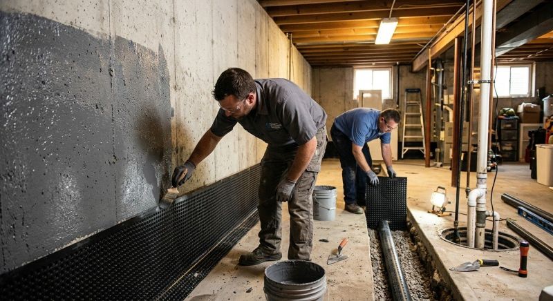 Cellar Waterproofing in Greenville, SC