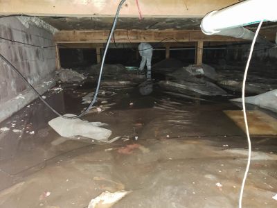 Crawlspace Water Removal in Gilbert, AZ