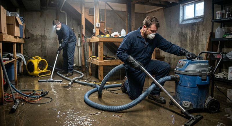 Crawlspace Water Restoration in Gilbert, AZ
