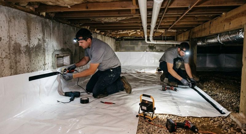 Crawlspace Waterproofing in Columbus, OH